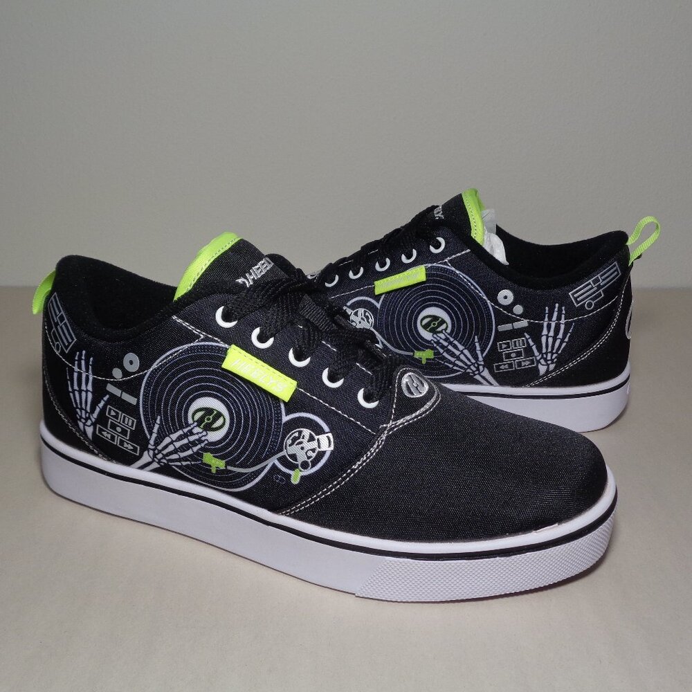 Heelys Size 8 / PRO 20 PRINTS / Black Neon / Sneakers New Women's Wheeled Shoes